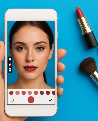 aplicativos para fazer maquiagem pelo celular