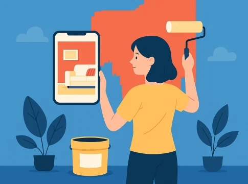 change wall color app