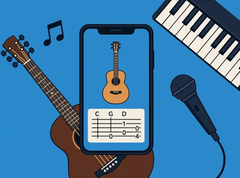 Aplicativos para aprender instrumentos musicais