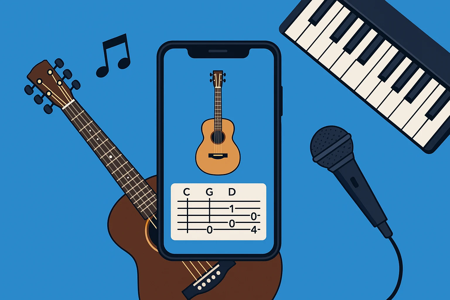 App per imparare a suonare strumenti musicali