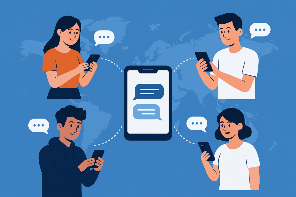 aplicativos de bate-papo online