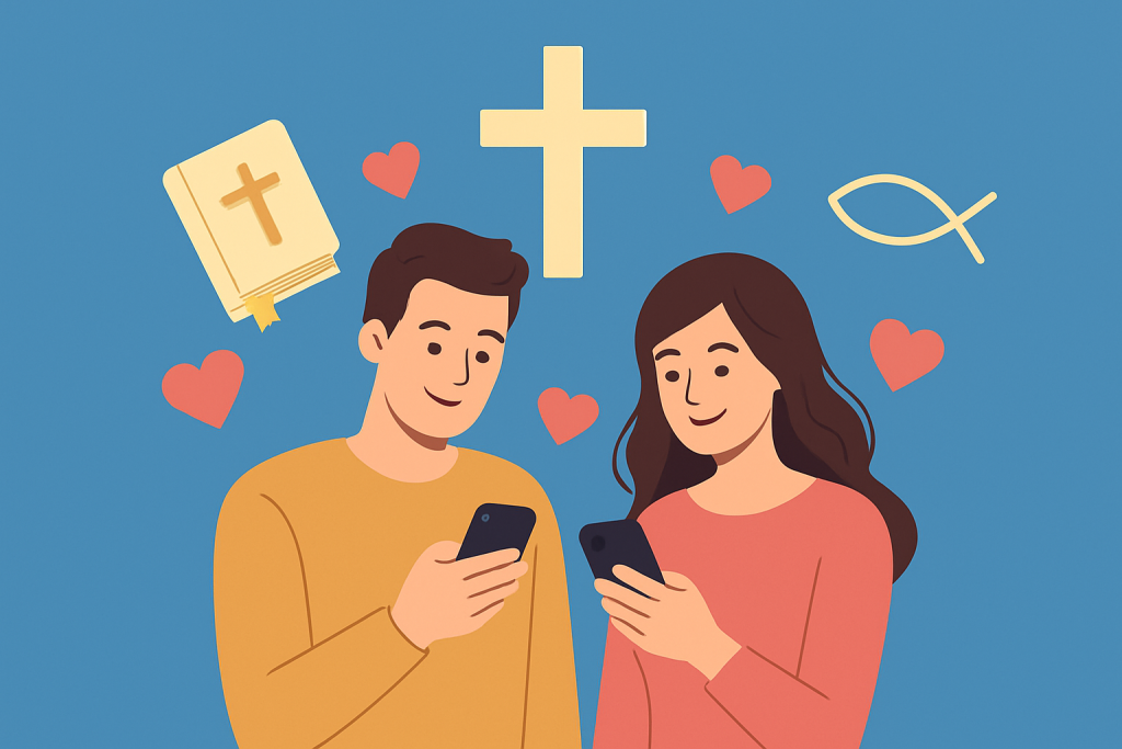 Os 3 melhores aplicativos de namoro cristão